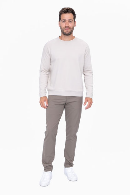 Cotton Blend Classic Men's Crewneck