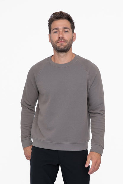 Cotton Blend Classic Men's Crewneck