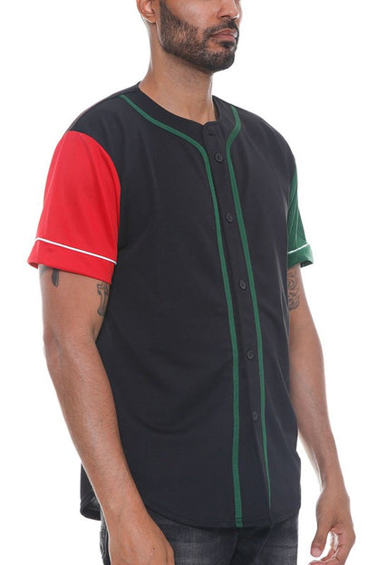 Solid Baseball Men's Jersey