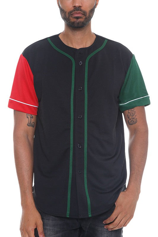 Solid Baseball Men's Jersey