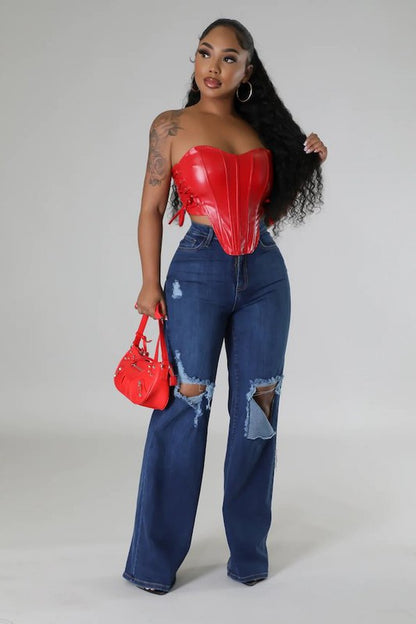 Jada Wide Leg Jean