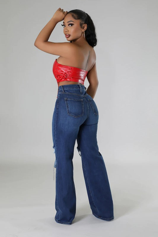 Jada Wide Leg Jean