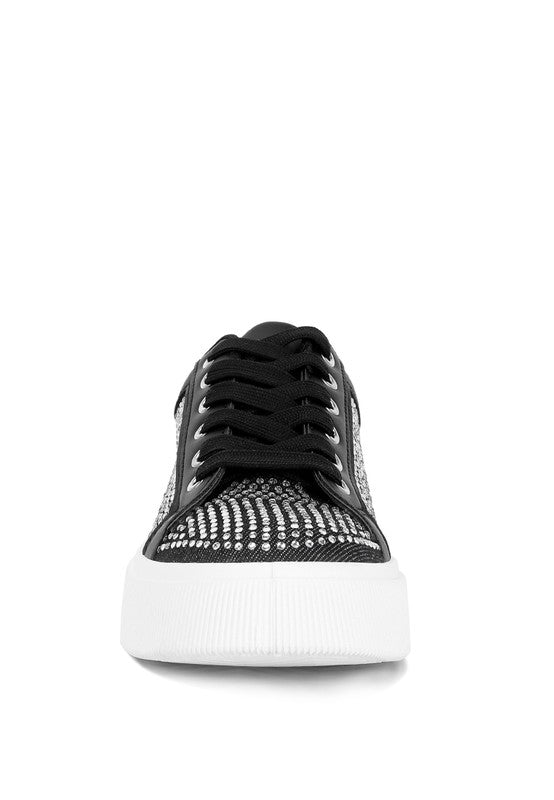CAMILLE Embellished Chunky Sneakers