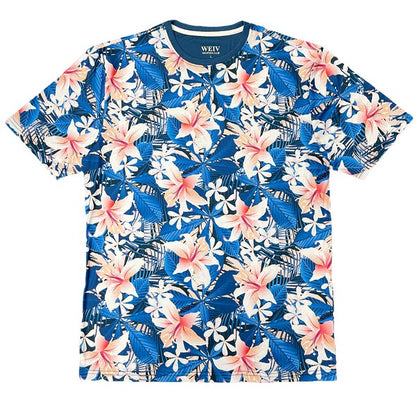 Men's Allover Print Short Sleeve T-shirt