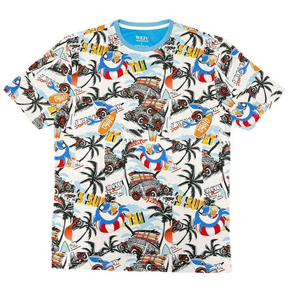 Men's Allover Print Short Sleeve T-shirt