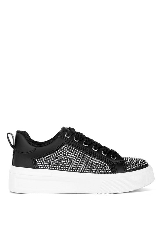 CAMILLE Embellished Chunky Sneakers