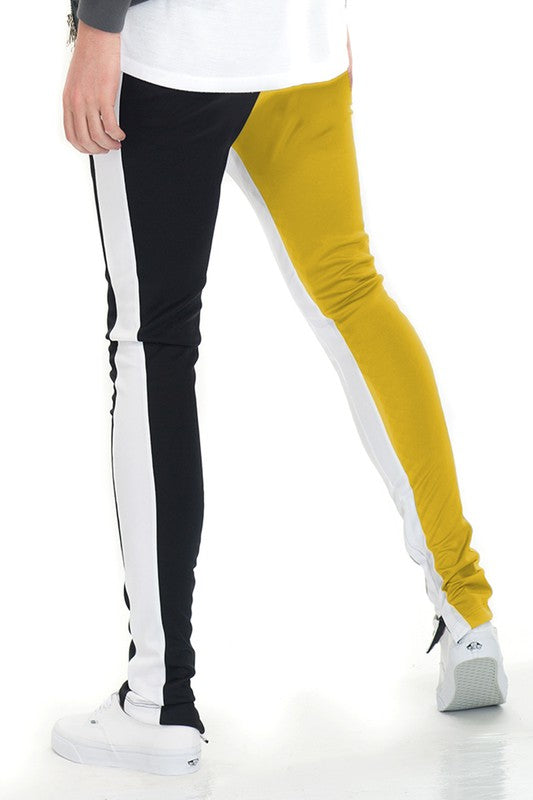 Men's Slice Two Tone Color Block Joggers