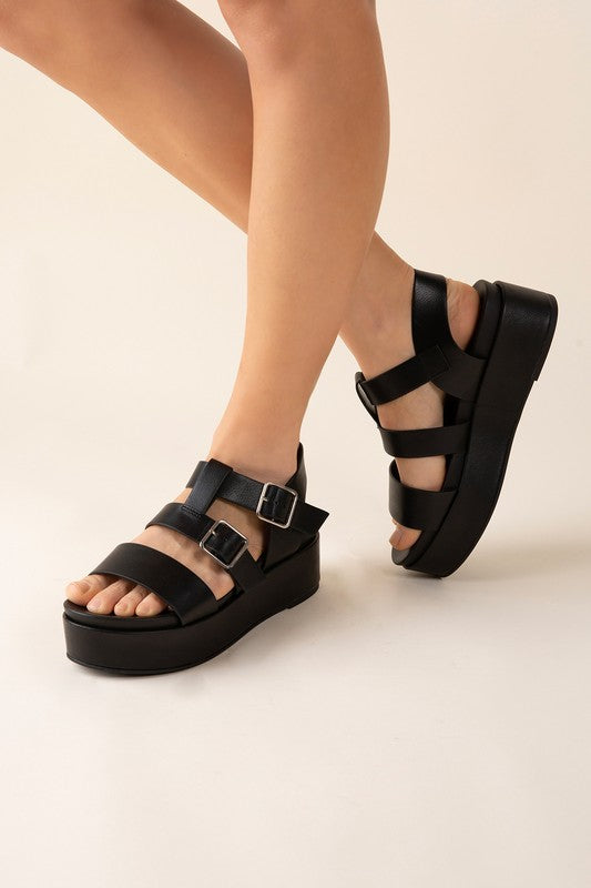 Defter-S Platform Sandals Fortune Dynamic