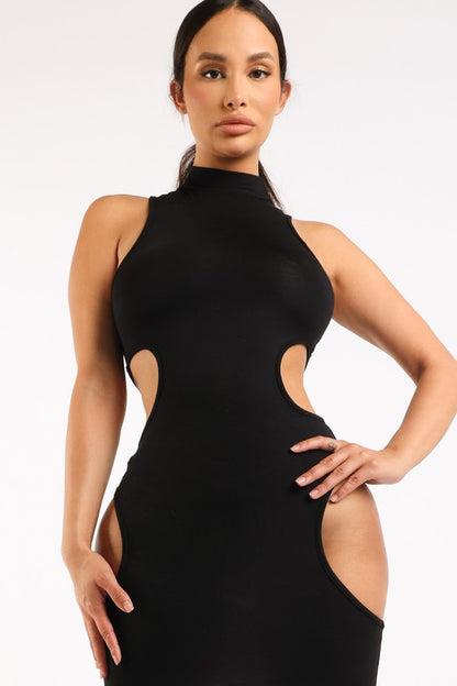 Cut Out Bodycon Mini Dress