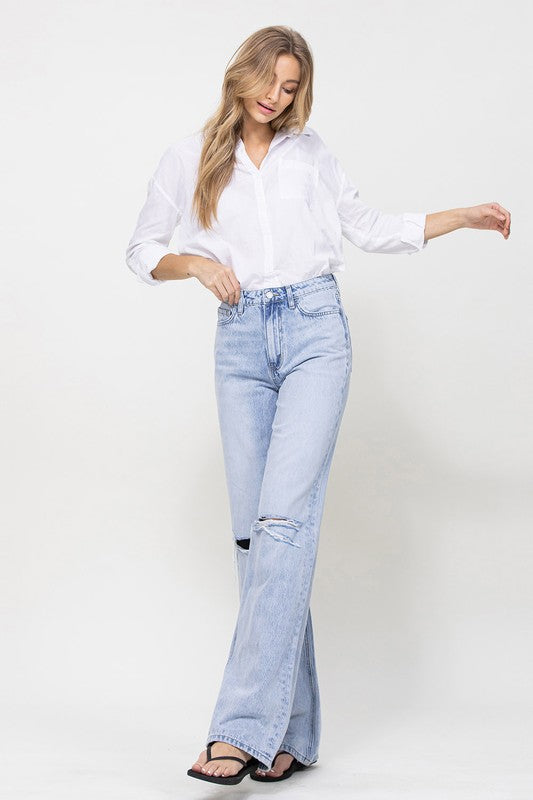 90s Vintage Flare Jeans VERVET by Flying Monkey