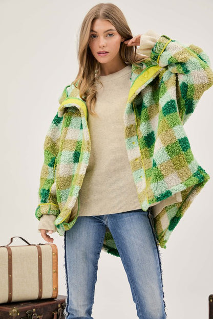 Plus+ Plaid Back Spirit Jacket