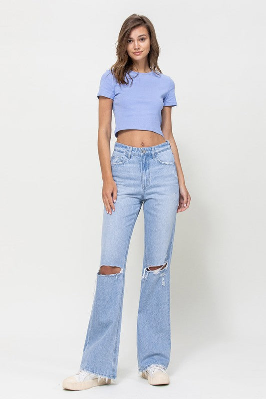 90's Vintage Flare Jeans VERVET by Flying Monkey