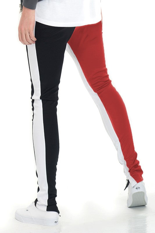 Men's Slice Two Tone Color Block Joggers