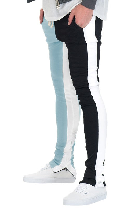 Men's Slice Two Tone Color Block Joggers