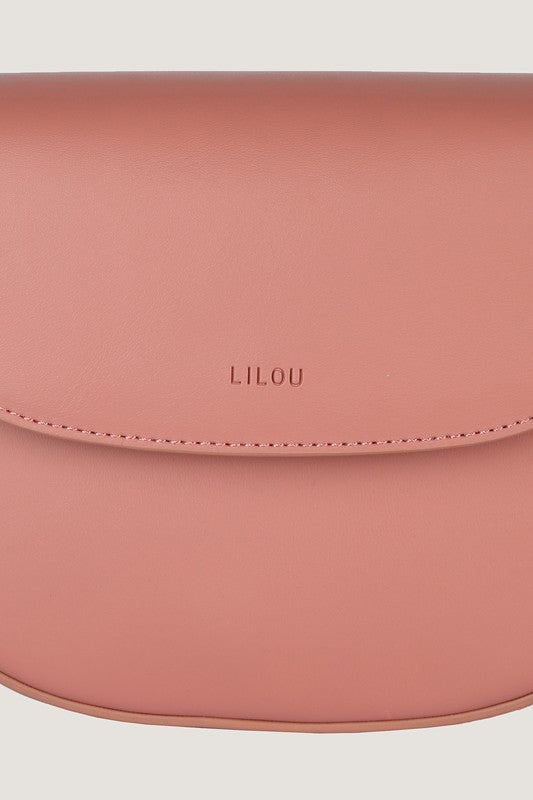 PU Vegan Leather Crossbody Mini Bag