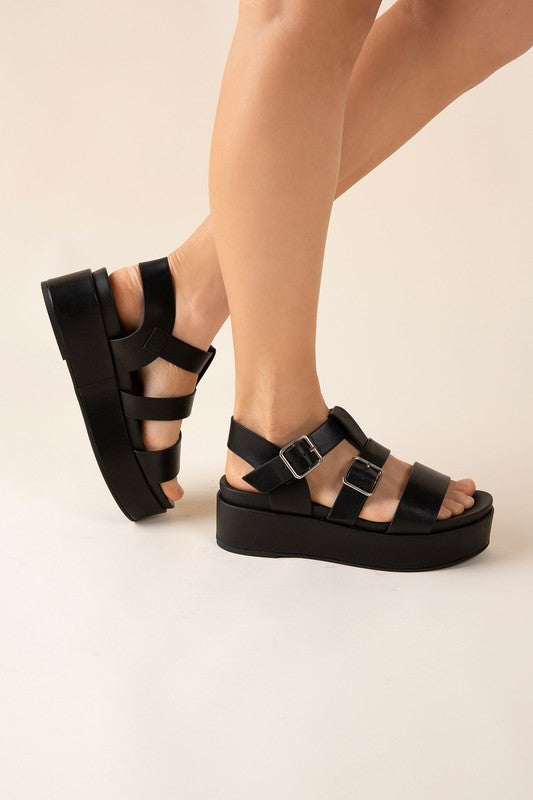 Defter-S Platform Sandals Fortune Dynamic