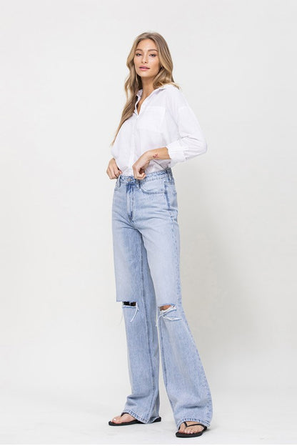 90s Vintage Flare Jeans VERVET by Flying Monkey