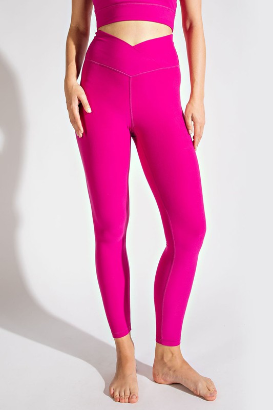 Plus+ V Waist Active Sports Leggings