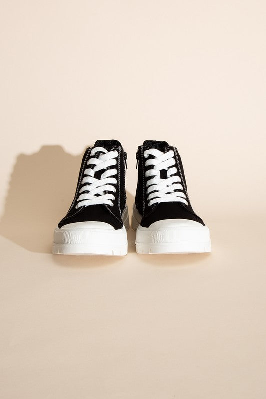 Crayon G Lace Up Sneakers