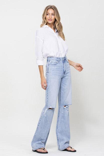 90s Vintage Flare Jeans VERVET by Flying Monkey