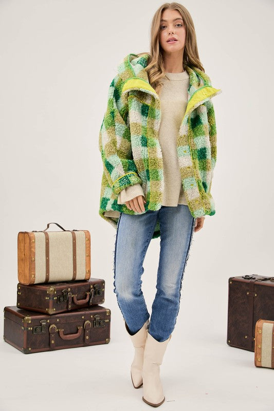 Plus+ Plaid Back Spirit Jacket