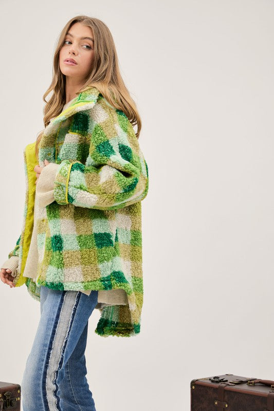 Plus+ Plaid Back Spirit Jacket