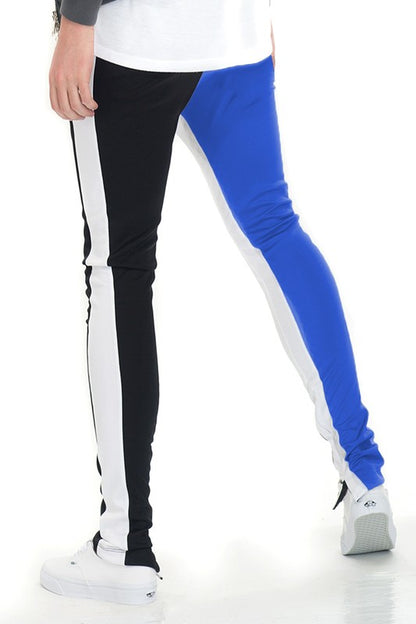 Men's Slice Two Tone Color Block Joggers