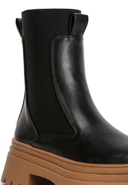 Ronin High Top Chunky Chelsea Boots