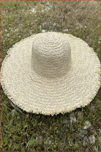 Floppy Straw Hat LOVBAG