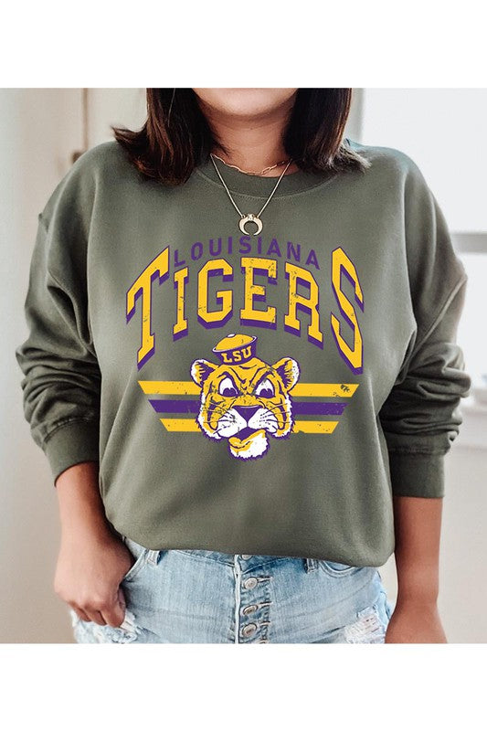 Unisex Louisiana Fleece Sweatshirt