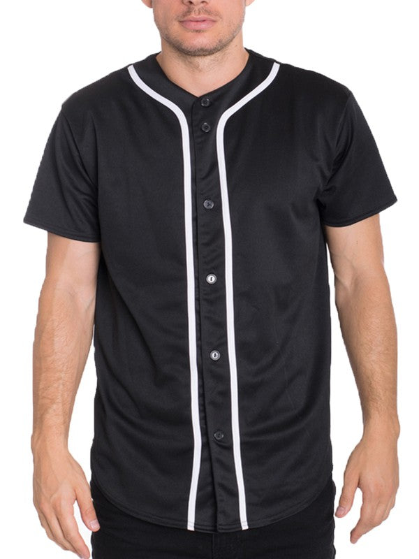 Solid Baseball Men's Jersey