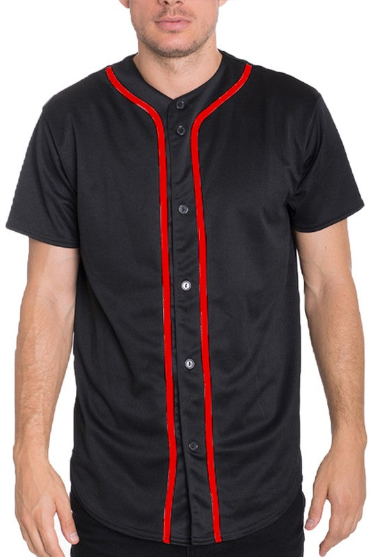 Solid Baseball Men's Jersey