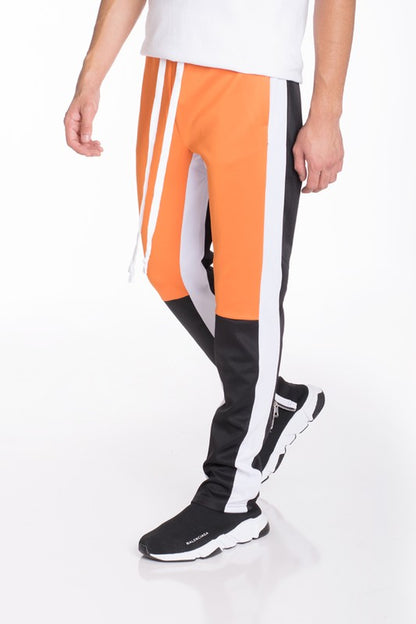 Men's Color Block Track Pants