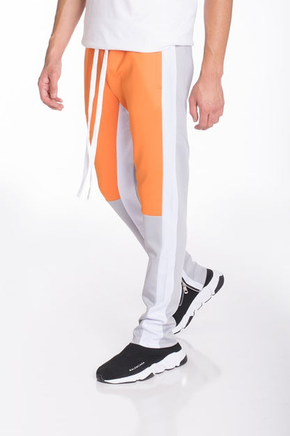 Men's Color Block Track Pants