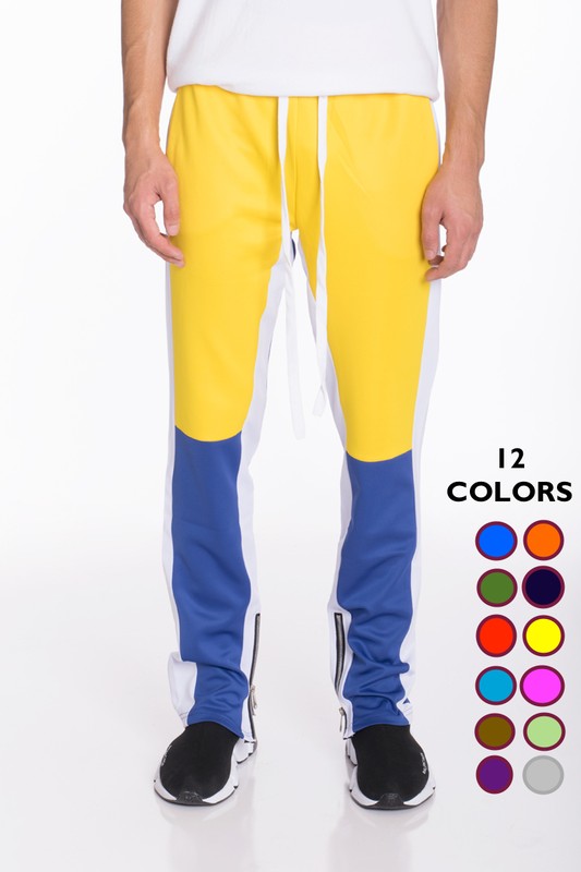 Men's Color Block Track Pants