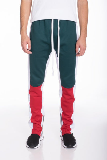 Men's Color Block Track Pants