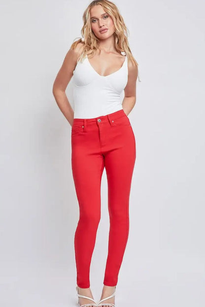 YMI Jeanswear Hyperstretch Mid-Rise Skinny Jeans