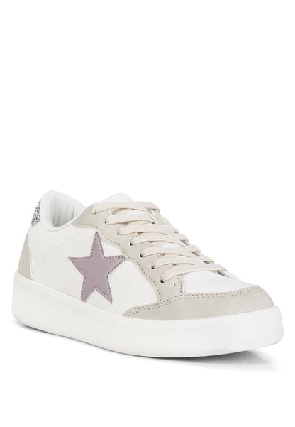 Perry Glitter Detail Star Sneakers