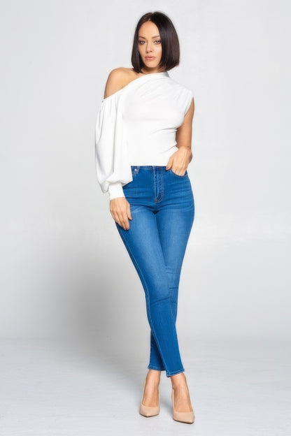 One-shoulder Top