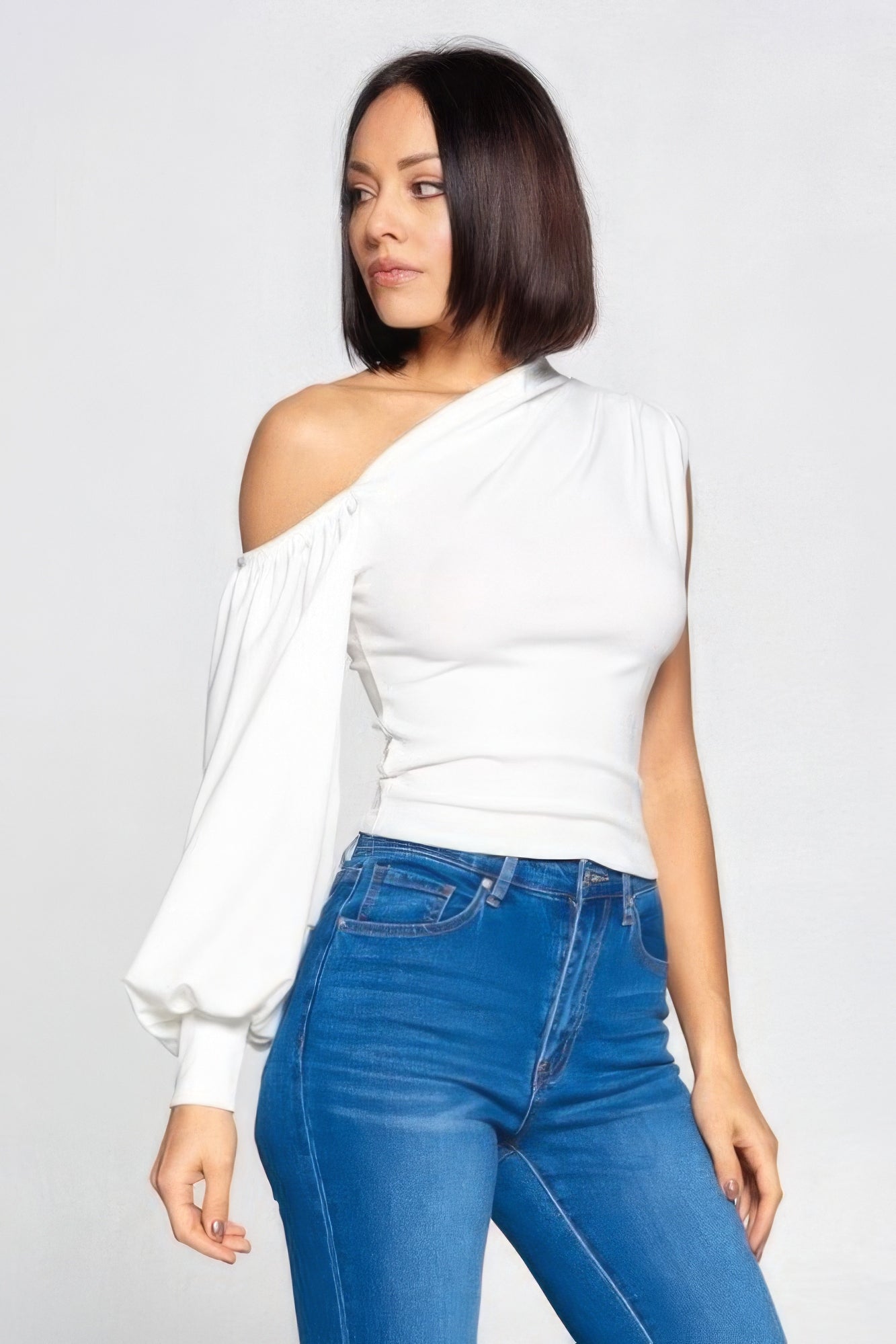 One-shoulder Top