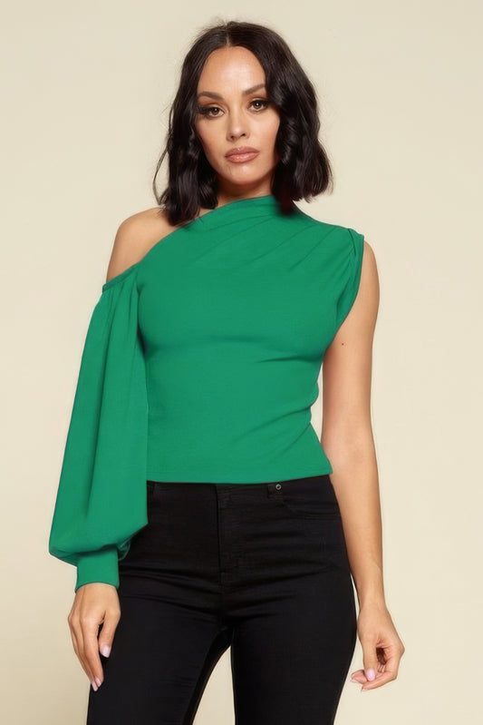 One-shoulder Top