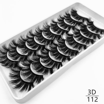 10 pairs Dramatic 3D Mink Lashes Natural Mink Eyelashes Lola’s Hidden Gem