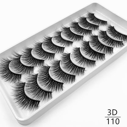 10 pairs Dramatic 3D Mink Lashes Natural Mink Eyelashes Lola’s Hidden Gem