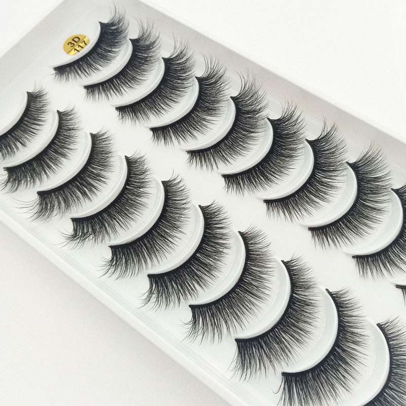 10 pairs Dramatic 3D Mink Lashes Natural Mink Eyelashes Lola’s Hidden Gem