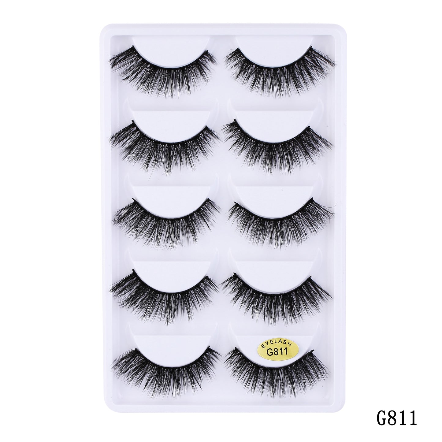 5 Pairs 5D Natural Mink Eyelash Extensions Lola’s Hidden Gem