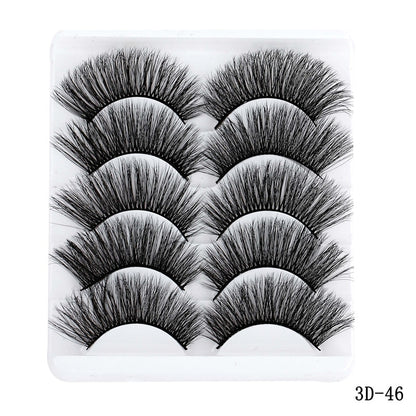 5 Pairs 5D Natural Mink Eyelash Extensions Lola’s Hidden Gem