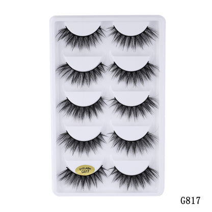 5 Pairs 5D Natural Mink Eyelash Extensions Lola’s Hidden Gem