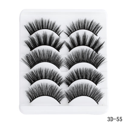 5 Pairs 5D Natural Mink Eyelash Extensions Lola’s Hidden Gem