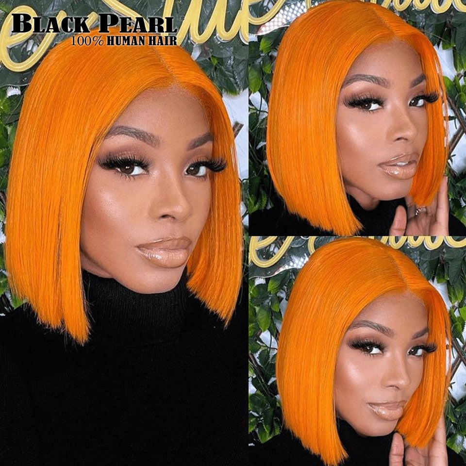 Glueless Short Bob Lace Front Human Hair Wig Lola’s Hidden Gem