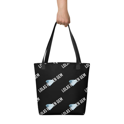 Logo All-over Print Tote bag